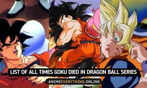 How many people has goku killed - Jan 30, 2017 ... Raditz and Goku Killed By Piccolo Goku die when cell self destructed future saga . due to attack of virus There are 4 offical deaths: during ...